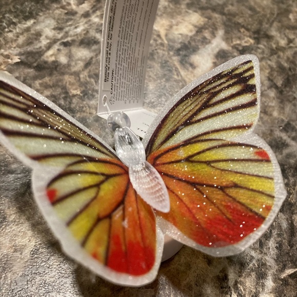 NWT LED Butterfly Clip Fiberoptic Decor - Picture 2 of 8